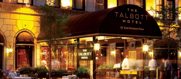 The Talbott Hotel is a boutique hotel near the Magnificent Mile and the Gold Coast in Chicago