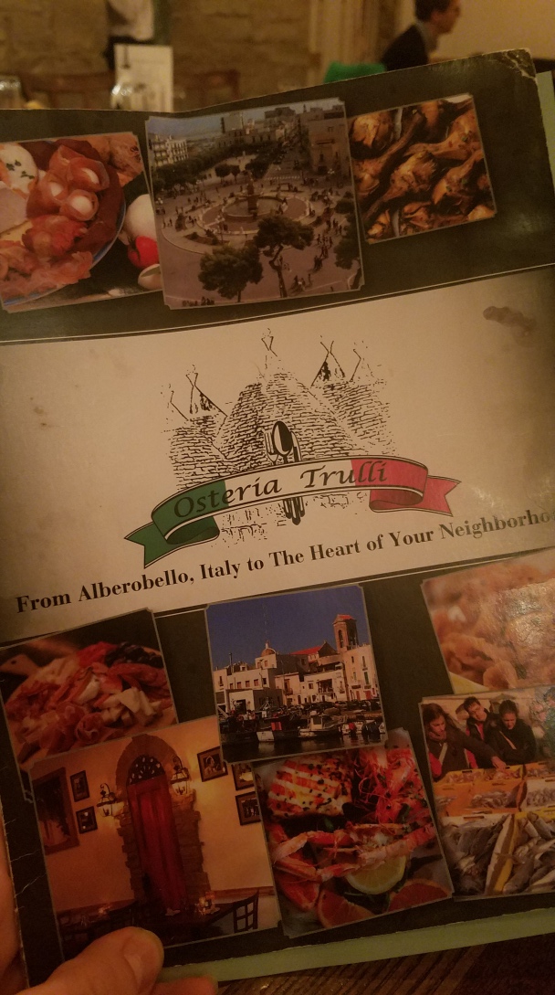 Osteria Trulli: Cuisine of Puglia via Arlington Heights